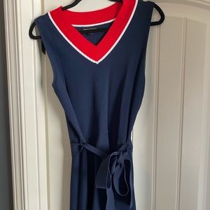Banana Republic Navy Dress with Belt